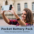 UPEB 5000mAh 2 Packs Pack 14/13/12/11/XR/X/SE/8/7/6 Small Portable Charger for iPhone with Built in Cable, MFi