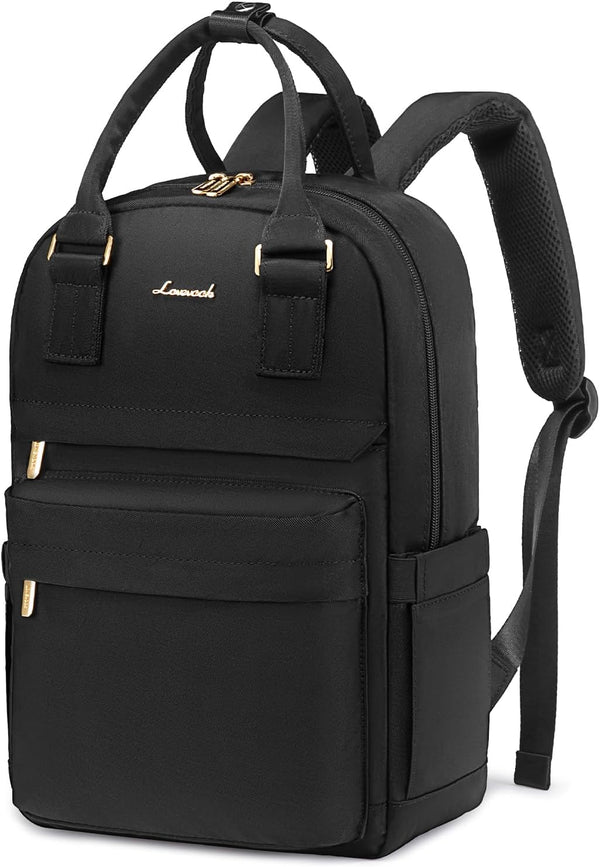 LOVEVOOK 14 Inch Laptop Backpack for Women, Cute Waterproof Vintage Daypacks, Stylish Travel Bookbag for College