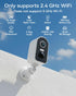 KKB 2K 2.4G iCam365 2 Security Cameras Wireless Outdoor, Magnetic Mount, WiFi Battery Powered Camera for Home Security