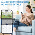 LUMAISLE 2K 3MP 2-Way 2.4G 5G Indoor Security Camera for Baby Monitor, Dog Camera AI Motion Detection, Audio Siren