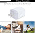 USB C Power Adapter, 3Pack 20W 2 Port PD&QC 3.0 Fast Charging Block Wall Charger for iPhone and Samsung Galaxy