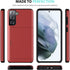 ZUSLAB Wallet Case for Samsung Galaxy S21 5G, Card Holder Shockproof Anti Scratch Bumper Cover with Screen Protector