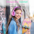 QearFun Bluetooth Headphones for Kids, Wireless Headphones with Built-in Mic, Aux Cord, USB C, Bluetooth 5.3