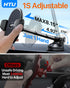 Cell Phone Holder for Car with 360° Rotatable Stand, Military-Grade Suction, Flexible Telescopic Arm, Black