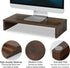 TEAMIX 20 inch Monitor Stand Riser, Wood Stand for Desk, TV/Screen/PC/Printer, with Keyboard Organizer