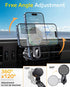 Qifutan 15W Magsafe Car Mount Charger, No Blocking of Air Vent, Wireless Car Charger, Magnetic Phone Holder for Car,