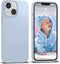 IceSword Baby Blue iPhone 13 Mini Case - Ultra Slim Shockproof Protective Cover with Soft Anti-Scratch Microfiber Lining