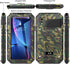 Beasyjoy Metal Case for iPhone XR - Heavy Duty Full Body Protective Waterproof Shockproof Camo