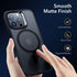 ESR Shockproof Case for iPhone 13 Pro Max, Compatible with MagSafe, Frosted Black, Military-Grade Protection