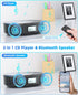 FELEMAN Portable CD Player, Bluetooth CD Player with Speakers, CD Players for Home, Boombox CD Player for Car, Supports