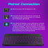 DTTO Bluetooth Keyboard, Wireless Rechargeable Keyboard for Android Tablet, Cell Phone, iPad Pro, Windows Surface