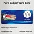 YARCHONN HDTV-1.5M-2pcs RCA Audio Coaxial Cable Adapter RCA Male to Female AV Audio Video Projector Television Cable