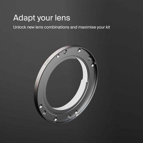 Urth Lens Mount Adapter for Nikon F Camera Body to Leica R Lens