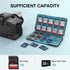 HEIYING 20 20 SD Card Holder for SD/TF Cards,Portable Memory Card Storage Case Compatible with SDXC SDHC and TF Cards