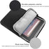 MoKo 7-8 Inch Tablet Sleeve Bag - Polyester Pouch Cover Case for iPad Mini (6th Gen) 8.3" 2021, Black