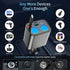 Paiholy 5 in 1 Retractable Car Charger Cigarette Lighter Splitter, 159W Fast Charger with Dual USB Port