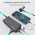 Cigarette Lighter Plug Splitter, 3 Socket 200W Car Cigarette Lighter Adapter USB Charger Extension Cord Multi Port