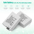 FirstPower 2 Pack LP-E8 Batteries for Canon EOS Rebel T5i, T4i, T3i, T2i, 550D, 600D, 650D, 700D