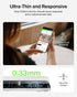 17 Belkin ScreenForce TemperedGlass Screen Protector for iPhone Pro, Scratch-Resistant Impact Protection w/Included