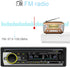 Bluetooth Car Radio Autoradio, Voice Control Audio Player, Dual Connection Handsfree USB2.0 CD Stereo Receiver with LED