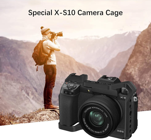 XS10 X-S10 Cage, Camera Case for Fuji XS10 X-S10