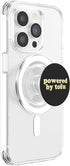 Powered by Tofu Co. Powered by Tofu | Funny Vegan Vegetarian Pride Plant-Based PopSockets MagSafe PopGrip for iPhone