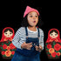 Generic Russian Nesting Dolls Funny Backdrop Background for Photography Photo Photoshoot Screen Parties Curtain