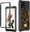 Shop TCL ION X & ION V Case with Glass Screen Protector, Heavy Duty Rugged PC & TPU Bumper, American Flag Deer Design.