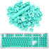 PBT Keycaps, 108 Keys P9 Mechanical Keyboard Key Backlit Translucent Key DIY for Various Keyboards