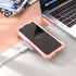 IDweel for Galaxy S10E Case with Tempered Glass Screen Protector - Hybrid 3 in 1 Shockproof Heavy Duty Protection, Rose