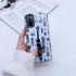 Compatible Samsung Galaxy S20+ Plus Case, 3D Embossed Grey Cactus White Shell Design, Rugged Shockproof