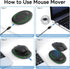 Ultra Slim Mouse Mover - Mouse Jiggler with Adjustable Timer, Simulates Realistic Mouse Movement for Active Use