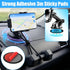Apojgitn 3PCS 2.75 Car Dashboard Pad, Strong Adhesive Picky Pad for Phone, Sticky Suction Phone Mount for Car