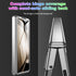 Samsung Galaxy Z Fold 5 Cover: Sleek Clear Electroplated Stand Protective Case - Elegant Anti-Scratches Luxury for