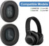 LIVE660 BTNC Replacement Ear Pads, Compatible with JBL E65 E65BTNC, Duet NC, LIVE650BTNC, Comfortable Protein Leather
