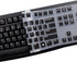 MUBUY-GOL K120 MK120 K120 MK120 Silicone Keyboard Cover for Logitech & Ergonomic Desktop USB Wired Keyboard, Logitech