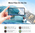 RAOYI 128GB 2 1 3.0 USB C Flash Drive, in USB Type C Dual OTG Metal Thumb Drive Jump Drive Memory Stick with Keychain