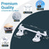 FlenKn Mini Car Mount for Starlink Dashboard, Star-link Mini Mount Adjustable Suction Cup for Car, Vehicle, RV Dash