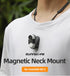 Magnetic Neck Mount Holder with Lanyard Strap Accessory for Insta360 Go 3