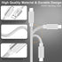 Vortex PD10GB3A-2-2-SILVER Type-C Data Cable 3A Fast Charging USB3.2 Universal Mobile Phone Tablet (2 pcs Pack)