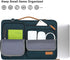 MOSISO 360 Protective Laptop Shoulder Bag, 17-17.3 inch Computer Bag for MacBook, HP, Dell, Lenovo, Asus Notebook, Teal
