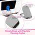 Apojgitn 6PCS Travel(6 Foldable Phone Stand - Colorful Desk Office Cell Phone Holder, Mobile Tablet Holder for Airplane