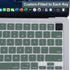 MOSISO 13.6 inch 2025 M4 A3240/Air 15 inch 2025 M4 A3241/Pro 14 inch 2025 M5 A3434, Keyboard Cover Skin Compatible