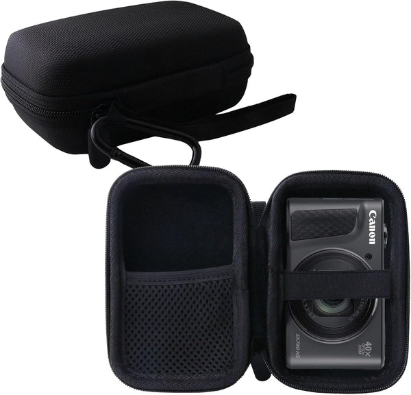 WERJIA Hard Carrying Case for Canon PowerShot SX720, SX620, SX730, SX740, G7X Digital Camera (Black)