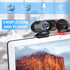 JORPETS 1080p Full HD Webcam with Privacy Shutter and Tripod, Video and Wide Angle Camera, Built-in Mic, Widescreen USB