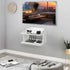 Projector Shelf, Projector Wall Mount Floating Shelf, Projector Stand, Projector Rack Holder, Router Shelf Storage Box