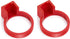 Tesla Model 3/Y Charger Lock for J1772 Adapter - Red, 2PACK (Works with Non Flange Adapter, Not for Model S/X)