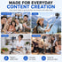 JIUHCORY 67" Detachable Phone Tripod Selfie Stick, Extendable Portable Cell Phone Stable Camera Easy Selfie Tripod