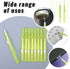 AHQiZFX 10Pcs 17 Cell Phone Cleaning Kit, Dual Head Anti-Clogging Nylon Brushes Hook Cleaner, Multifunction Mini