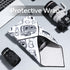 ULANZI Protective Wrap, Anti-scratch Lens Camera Wrap, Lens protector, Magic Self-Adhesive Cloth Protective Camera Wrapper for DSLR/Camera Lens/Phone/Accessories